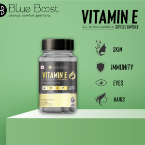 BLUE BOOST VITAMIN E CAPSULE 400MG (60 CAPSLUE )